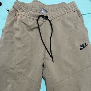 Tan brown Nike tech